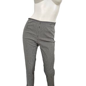 Talbots Check Print Ankle Pants size 4